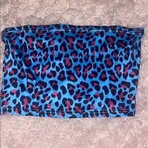 crop top cheetah print